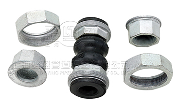 湖南省永州市道縣<a href=http://m.pnanwen.com.cn target=_blank class=infotextkey>絲扣橡膠接頭</a>分解圖